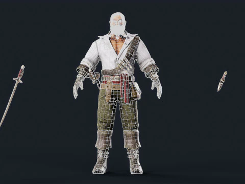 Pirate Giant 3D Model