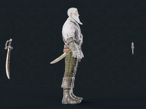 Pirate Giant 3D Model