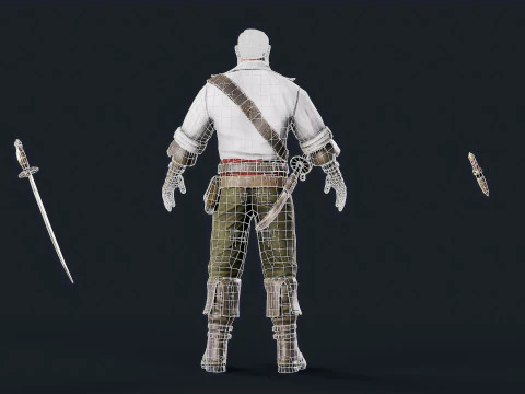 Pirate Giant 3D Model