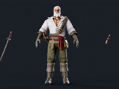 Pirate Giant 3D 모델
