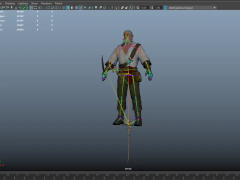Pirate Giant 3D Model
