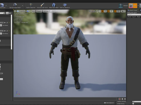 Pirate Giant 3D Model