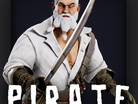 Pirate Giant 3D Model