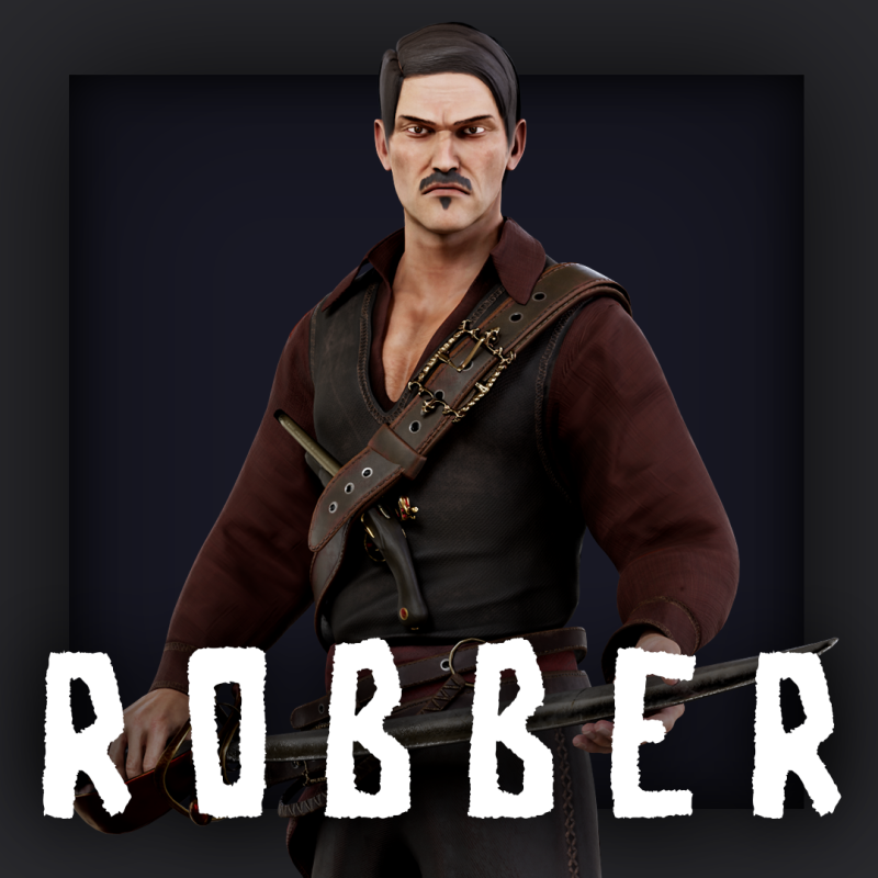 ROBBER1 Modèle 3D .c4d .max .obj .3ds .fbx .stl .blend 