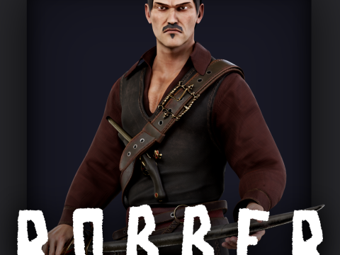 ROBBER1 3D Model