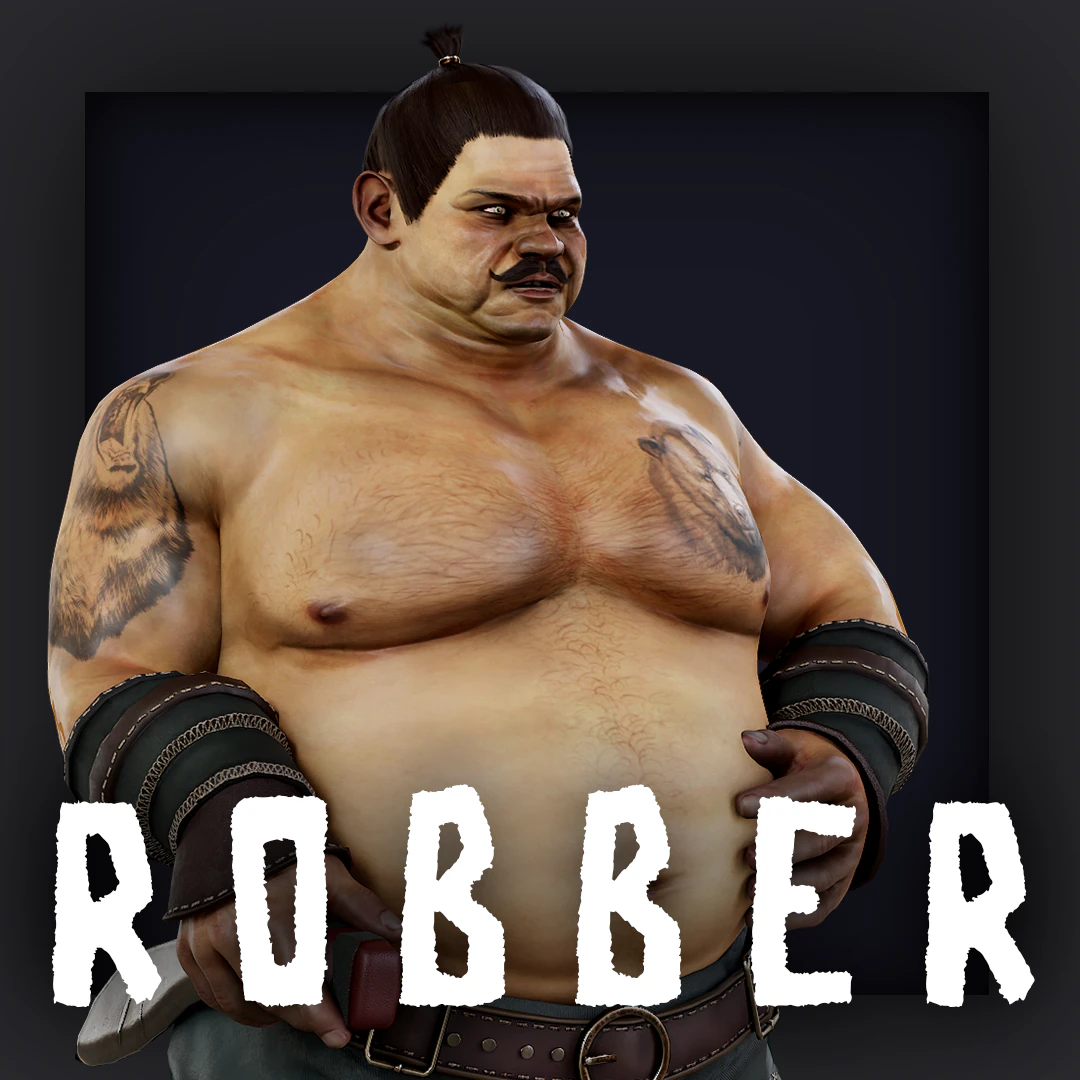 ROBBER 3 3D Model .c4d .max .obj .3ds .fbx .stl .blend 
