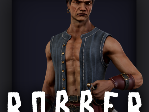 ROBBER4 3D Model