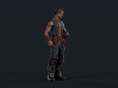 ROBBER4 3D Model