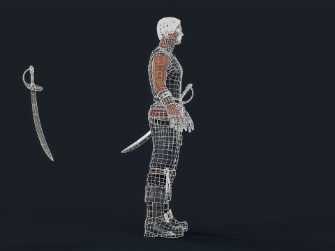 ROBBER4 3D Model