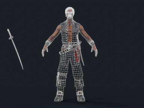 ROBBER4 3D Model