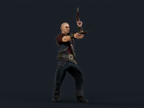 ROBBER5 3D Model