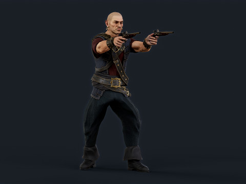 ROBBER5 3D Model