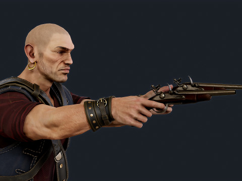 ROBBER5 3D Model