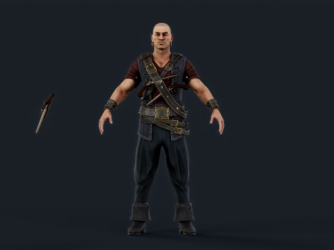 ROBBER5 3D Model