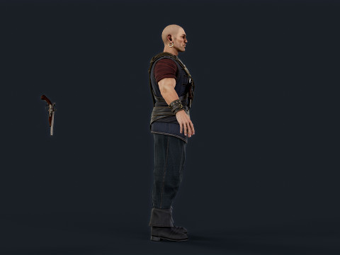 ROBBER5 3D Model