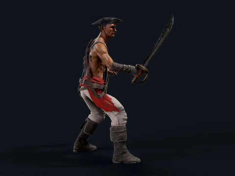 Pirate R 1 3D Model