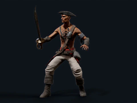 Pirate R 1 3D Model