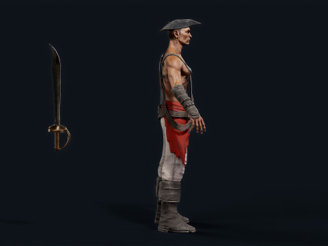 Pirate R 1 Model 3D