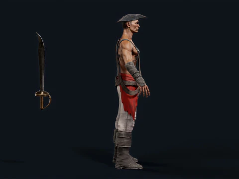 Pirate R 1 3D Model