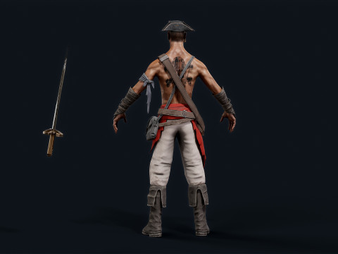 Pirate R 1 Model 3D