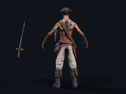 Pirate R 1 3D Model