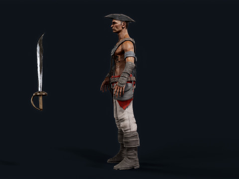 Pirate R 1 Model 3D