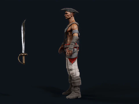 Pirate R 1 3D Model