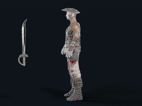 Pirate R 1 3D Model