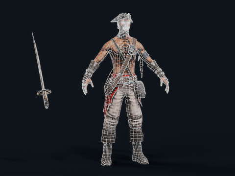 Pirate R 1 Model 3D