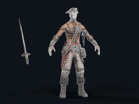 Pirate R 1 3D Model