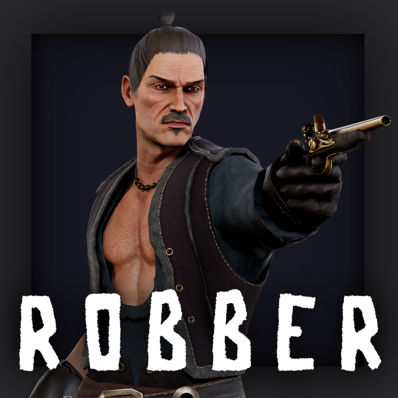 ROBBER6 Modèle 3D .c4d .max .obj .3ds .fbx .stl .blend 