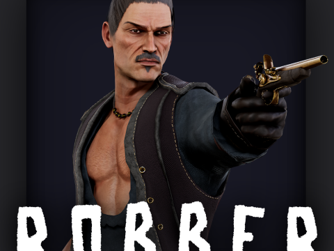 ROBBER6 3D Model