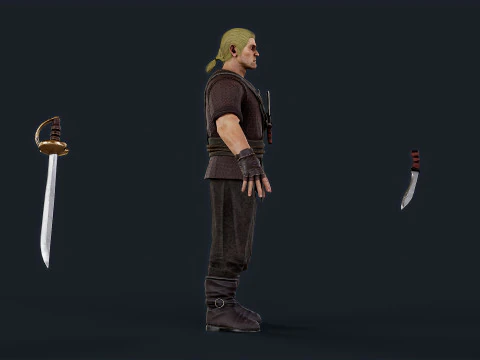 ROBBER7 3D Model
