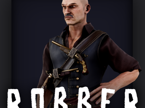 ROBBER8 3D Model