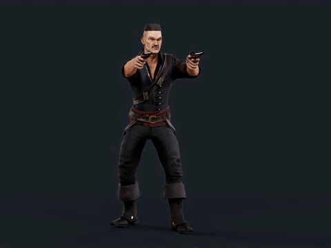 ROBBER8 3D Model