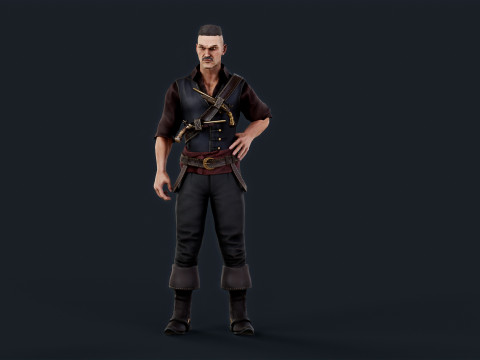 ROBBER8 3D Model