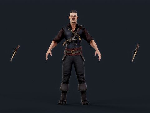 ROBBER8 3D Model