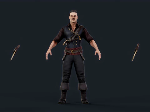 ROBBER8 3D Model