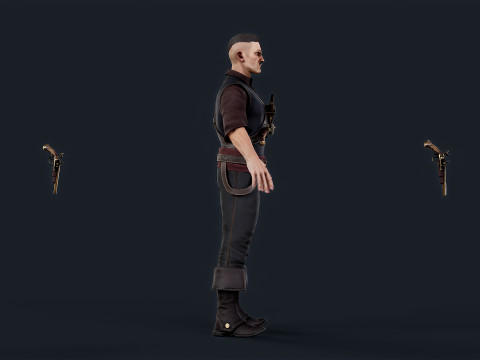 ROBBER8 3D Model