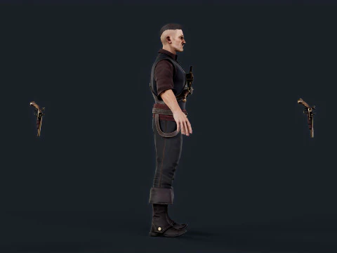 ROBBER8 3D Model
