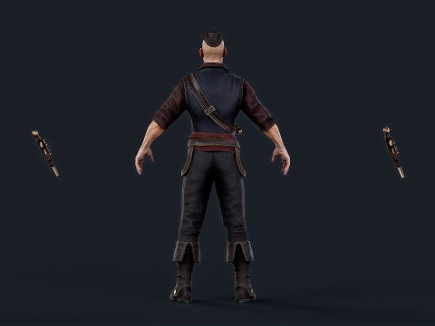 ROBBER8 3D Model