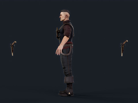 ROBBER8 3D Model