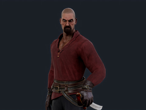 ROBBER 10 3D Model
