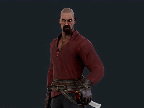 ROBBER 10 3D Model