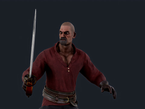 ROBBER 10 3D Model