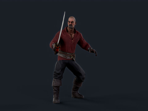 ROBBER 10 3D Model