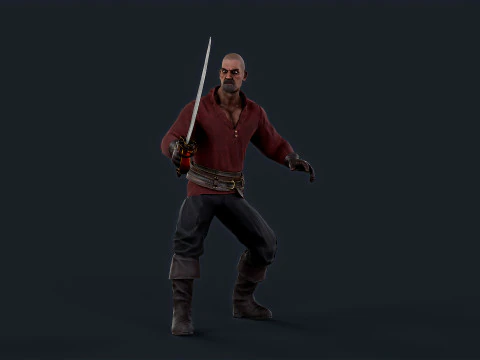 ROBBER 10 3D Model