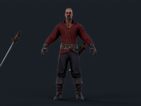 ROBBER 10 3D Model