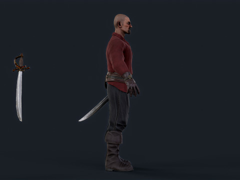ROBBER 10 3D Model