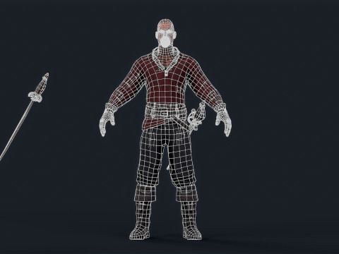 ROBBER 10 3D Model